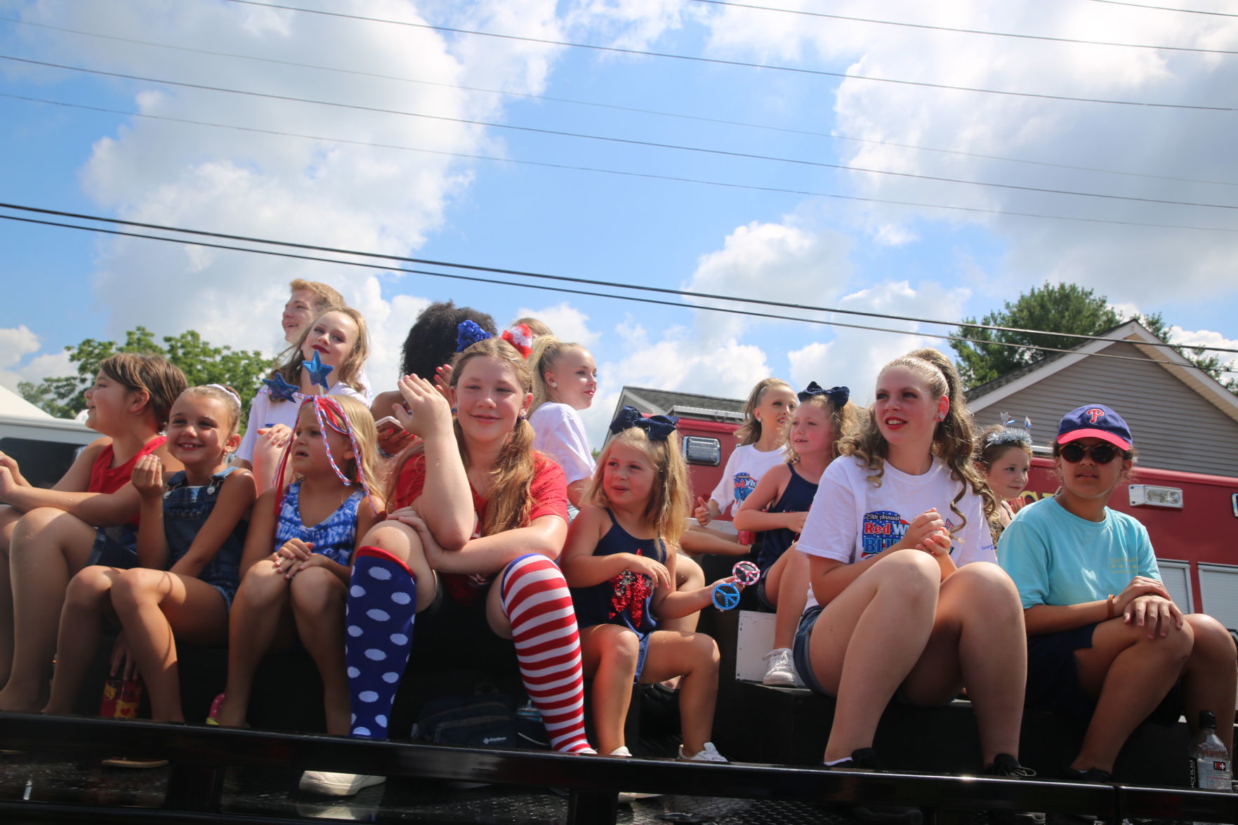Hammonton's annual Fourth of July parade 2019 along Bellevue Avenue.